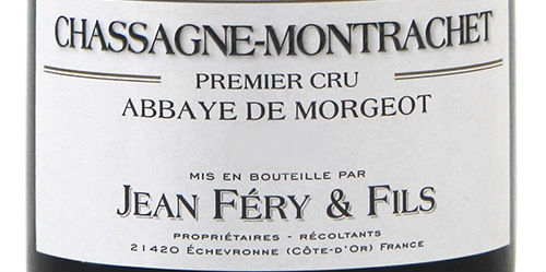 Chassagne Montrachet 1er Cru “Abbaye De Morgeot�?
